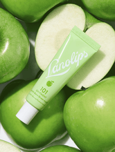 Load image into Gallery viewer, Our Lanolips 101 Ointment Multi-Balm in Green Apple uses This super-rich balm penetrates &amp; seals in moisture to give extreme hydration for extremely dry &amp; chapped lips, skin patches, cuticles, elbows &amp; more
