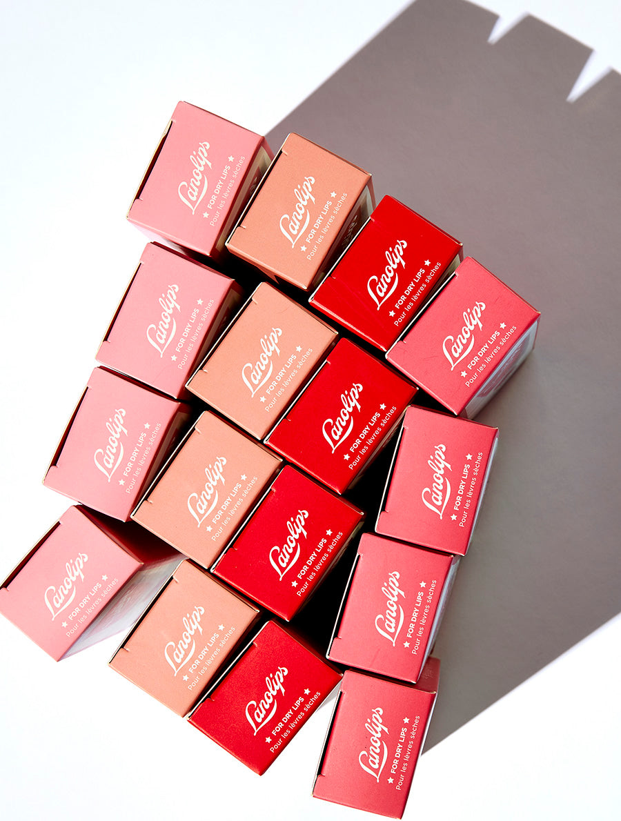 Tinted Lanolin Lip Balm SPF30 Rhubarb