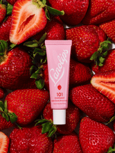 Load image into Gallery viewer, Lanolips 101 Ointment Multi-Balm in Strawberry is made with ultra-pure grade lanolin, vitamin e and natural strawberry flavours 
