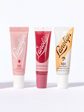Load image into Gallery viewer, (L) 101 Ointment Strawberry, (M) Glossy Balm Candy, (R) 101 Ointment Coconutter
