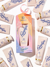 Load image into Gallery viewer, Lanolips 101 Ointment Key Ring and Bauble with multiple tubes of the Original 101 Ointment.
