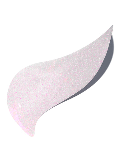 A Swoosh shot of Lanolips Liquid Lip Water Original showing the colour, finish and texture of the product.