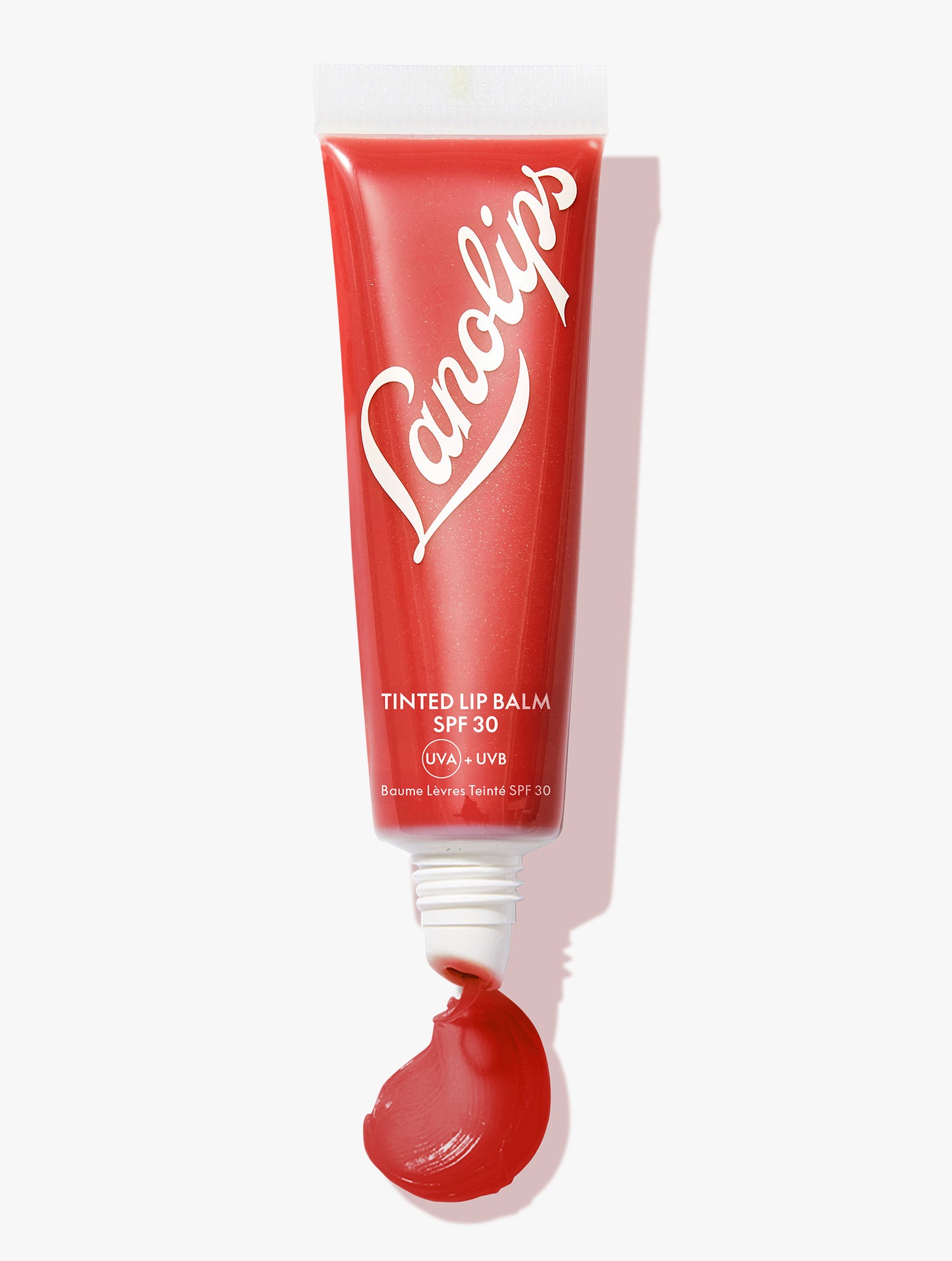 Tinted Lip Balm SPF 30 Red Apple: A blood red tint, that makes your lips look bitten