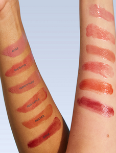 Tinted balm swatches